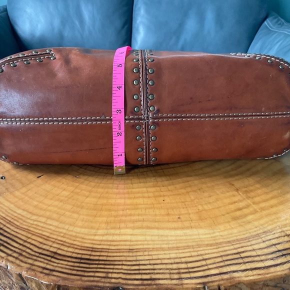 MICHAEL MICHAEL KORS: Astor Studded Leather Bag Satchel Vintage - Picture 3 of 13